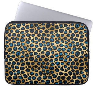 Leopard Wild Cat Safari Muster, Jungs Mädchen & Ki Laptopschutzhülle