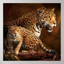 LEOPARD "WILD NIGHT" POSTER