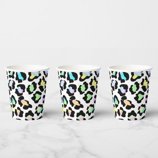 Leopard Wild Party Paper Cup Pappbecher (Multi)