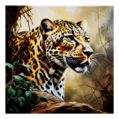 Leopard wildlife poster (Vorderseite)