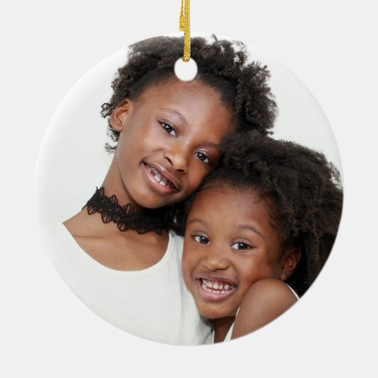 Leopard Wildtierpelzreise Andenken-Foto Keramik Ornament (Hinten)