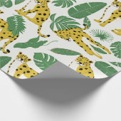 Leopard Wrapping Papier Geschenkpapier (Ecke)