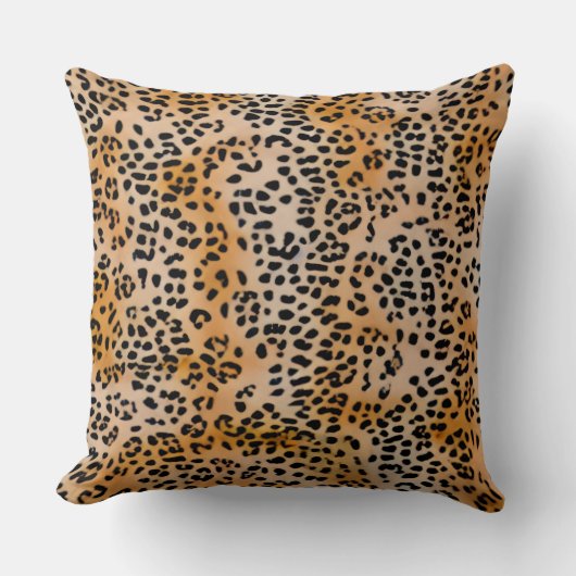 Leopard-Wurfkissen Kissen (Vorderseite)