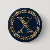 Leopard X Button (Vorderseite)