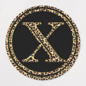 Leopard X Etiketten (Design 1)
