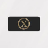 Leopard X Etiketten (Design 2)