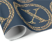 Leopard X Geschenkpapier (Rolleneckpunkt)