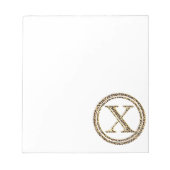 Leopard X Notizblock (Vorderseite)