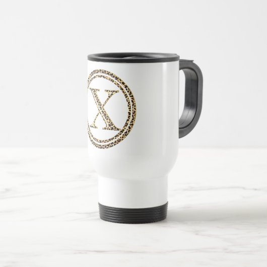 Leopard X Reisebecher (VorderseiteRechts)