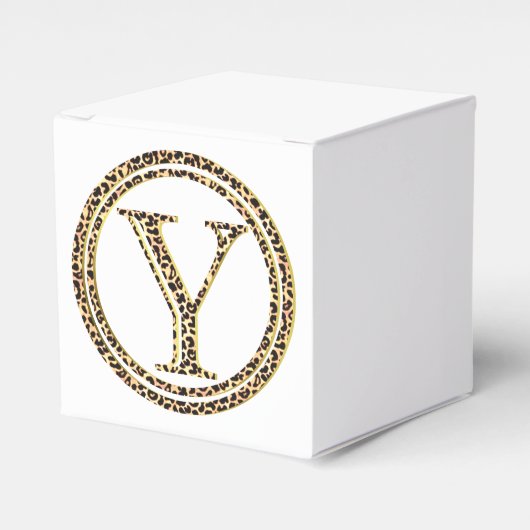 Leopard Y Geschenkschachtel (Vorderseite)