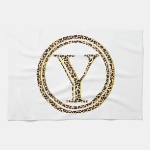 Leopard Y Geschirrtuch