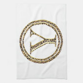 Leopard Y Geschirrtuch (Vertikal)