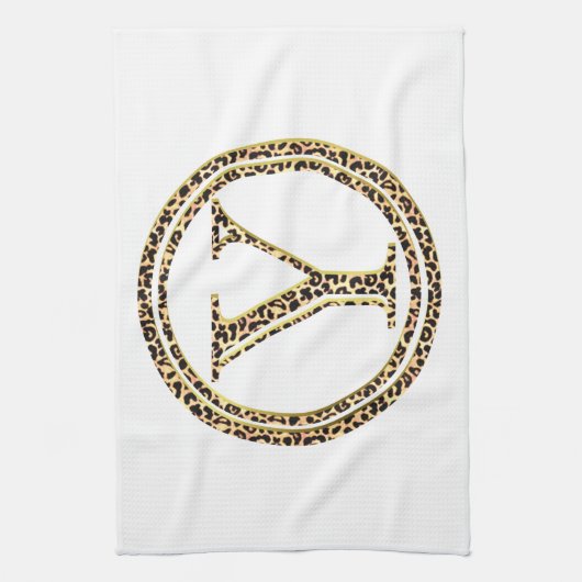 Leopard Y Geschirrtuch (Vertikal)