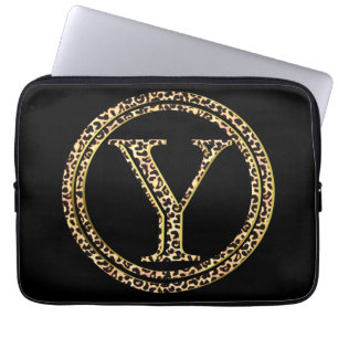 Leopard Y Laptopschutzhülle