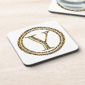 Leopard Y Untersetzer (Linke Seite)