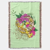 Leopard Yellow Gecko Green Decke (Vorderseite Vertikal)