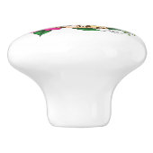 Leopard Yellow Gecko Green Keramikknauf (Seitenansicht)