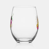 Leopard Yellow Gecko Green Weinglas Ohne Stiel (Links)