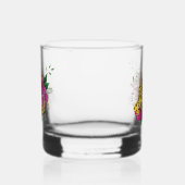 Leopard Yellow Gecko Green Whiskyglas (Links)