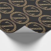 Leopard Z Geschenkpapier (Ecke)
