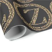 Leopard Z Geschenkpapier (Rolleneckpunkt)