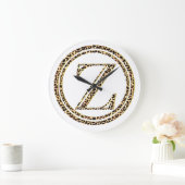 Leopard Z Große Wanduhr (Zuhause)