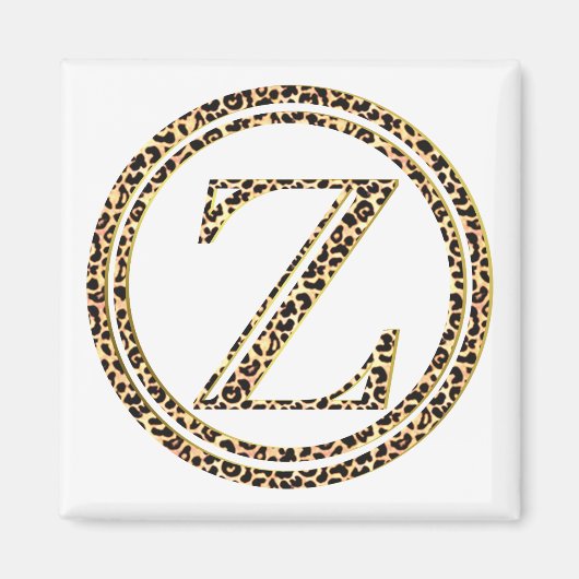 Leopard Z Magnet (Vorne)