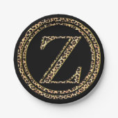 Leopard Z Pappteller (Vorderseite)