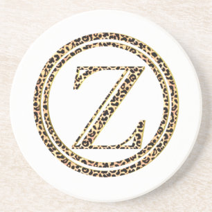 Leopard Z Sandstein Untersetzer