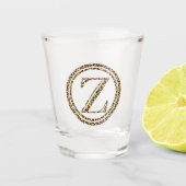 Leopard Z Schnapsglas (Vorderseite)