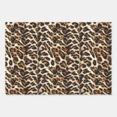 Leopard, Zebra und Giraffe Print Birthday Geschenkpapier Set (Vorderseite 2)