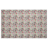 Leopard Zebra und Rose Muster Stoff (Fat Quarter (45,7 x 55,9 cm))