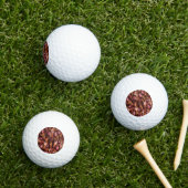 Leopard zeigt afrikanisches Tiermuster Golfball (Insitu Gras)