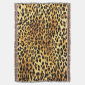 Leopard zeigt Camouflage-Mustermalerei Decke (Vorderseite Vertikal)