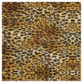 Leopard zeigt Camouflage-Mustermalerei Stoff (Nahaufnahme)