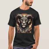 Leopard Zodiac Aries T - Shirt (Vorderseite)