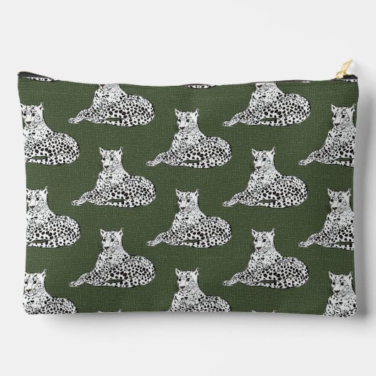 Leopard Zubehörtasche (Rückseite)