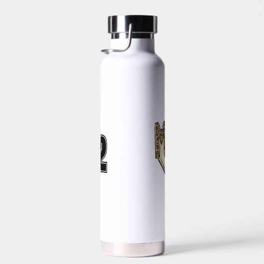Leopard-Zuhause-Mama für Softball Trinkflasche (Rechts)