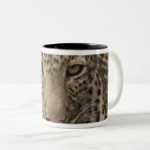 Leopard Zweifarbige Tasse (VorderseiteRechts)