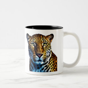 Leopard Zweifarbige Tasse