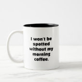 Leopard Zweifarbige Tasse (Links)