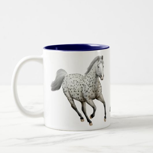 Leopardappaloosa-Liebe-kundengerechte Tasse (Links)