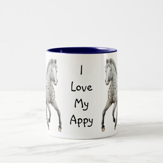Leopardappaloosa-Liebe-kundengerechte Tasse (Mittel)