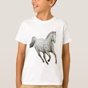 Leopardappaloosa-Pferd scherzt T - Shirt