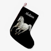 Leopardappaloosa-PferdeweihnachtsStrumpf Kleiner Weihnachtsstrumpf (Vorderansicht (hängend))