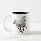 Leopardappaloosa-Tasse Zweifarbige Tasse (Links)