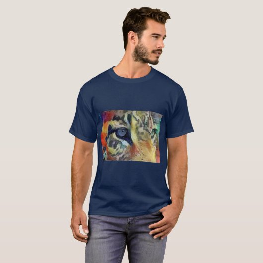 Leopardaugen T-Shirt (Vorne ganz)