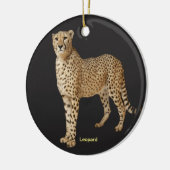 Leopardbild für Circle Ornament (Links)