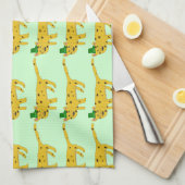 Leopardchauns Geschirrtuch (Viertel Falte)