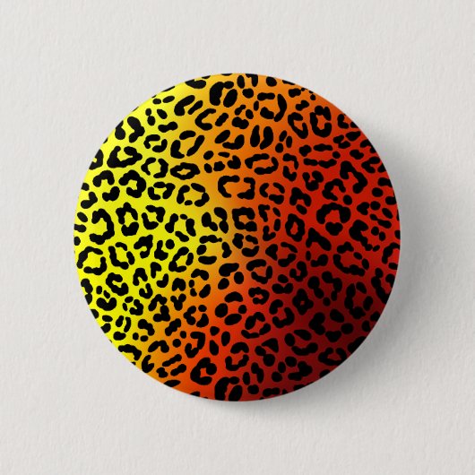 Leoparddruck Button (Vorderseite)